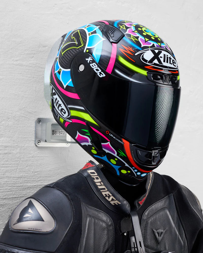 Suitbase PRO V4 | Motorrad-Gaderobe | Titanium Silver