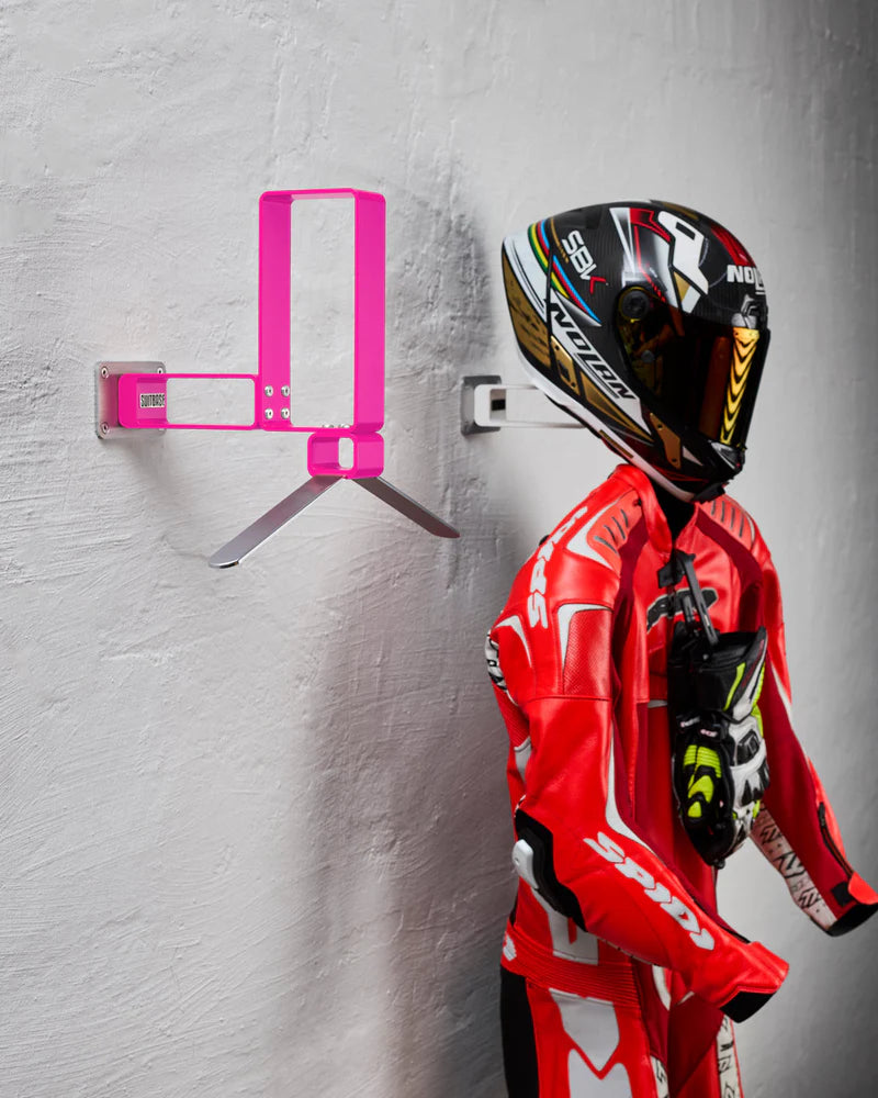 Suitbase PRO V4 | Motorrad-Gaderobe | Neon Pink