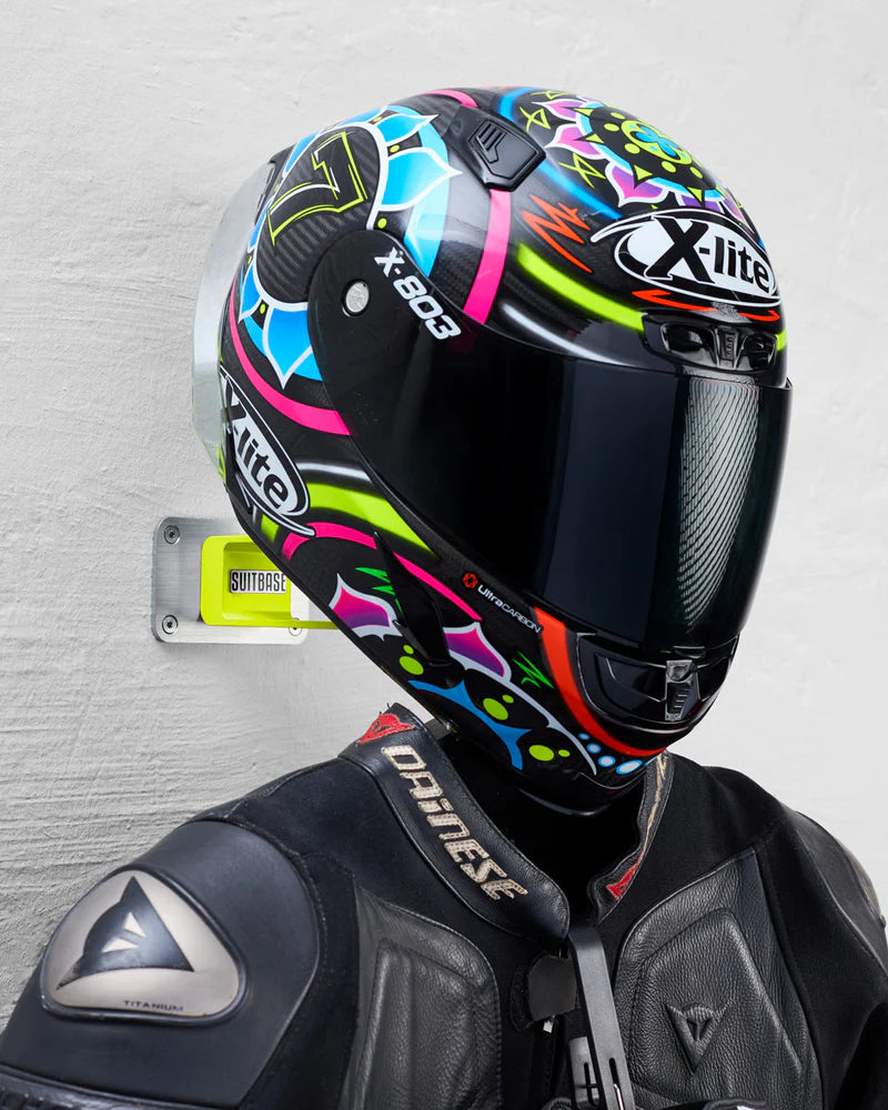 Suitbase PRO V4 | Motorrad-Gaderobe | Neon Gelb