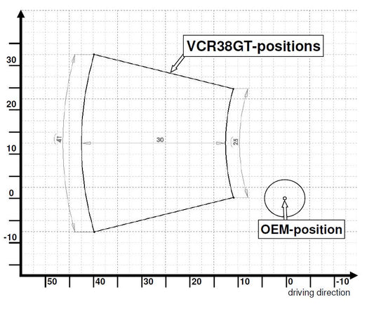 Gilles Fußrastenanlage VCR38GT | verstellbar | ABE | passend für Honda CBR 1000 RR (SC57) - Modelle (2004-2007)