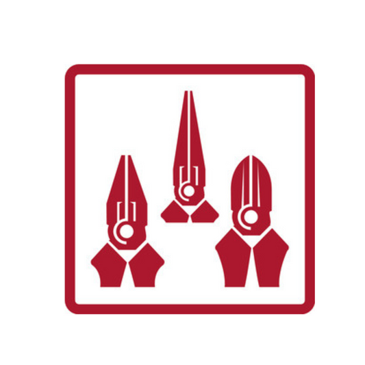 GEDORE red R28002003 Zangensatz 2K-Griff 3-teilig