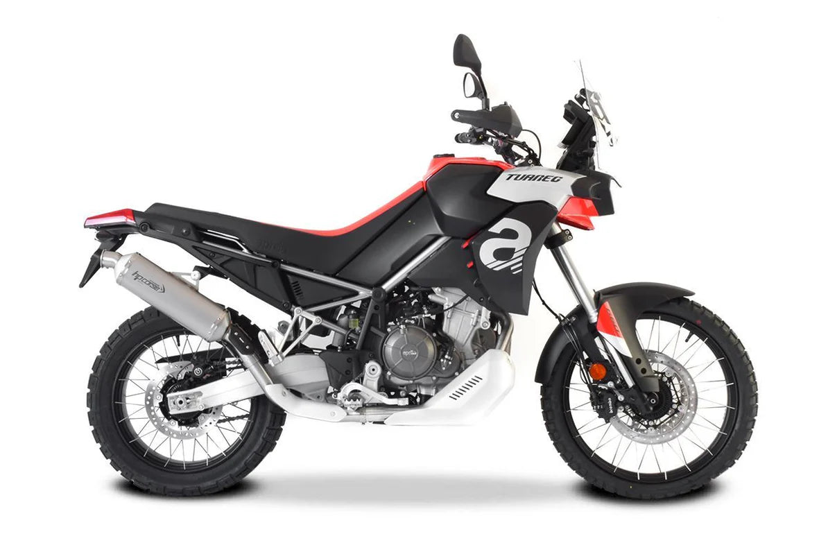 HPCorse SP-1 Endschalldämpfer | mit E-Nummer | Titan | passend für Aprilia Tuareg 660 - Modelle (2022-2024)