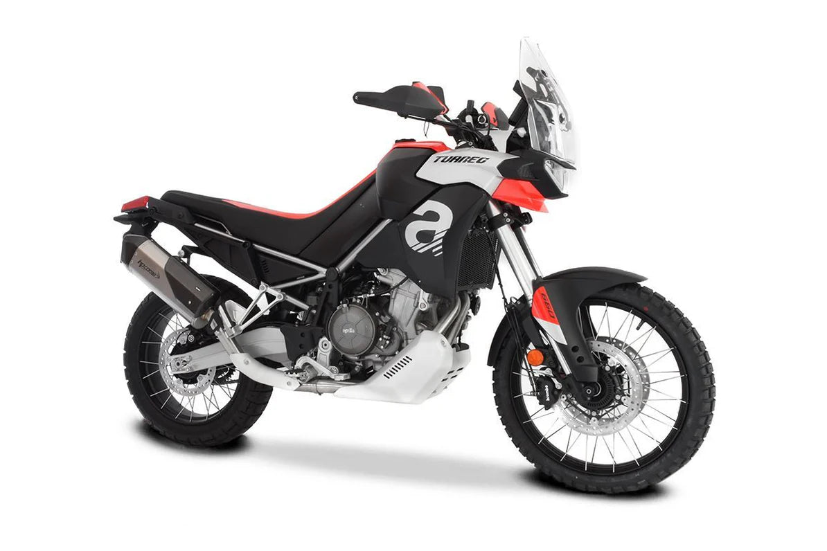 HPCorse SPS Carbon Endschalldämpfer | mit E-Nummer | Satin | passend für Aprilia Tuareg 660 - Modelle (2022-2024)
