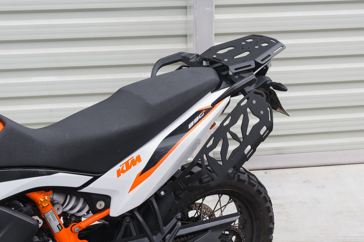 Yakk EXP Gepäckträgerplatte | schwarz | passend für KTM 790 Adventure - Modelle (2025-2026)