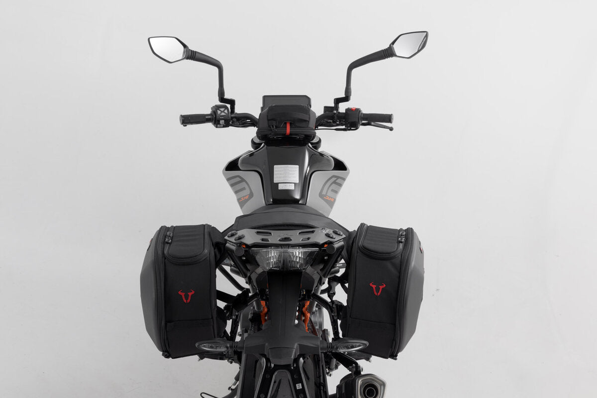 SW-Motech PRO BLAZE H Satteltaschen-Set | Schwarz. KTM 125 / 390 Duke (17-23).
