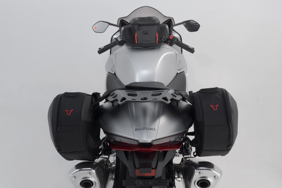 SW-Motech PRO BLAZE H Satteltaschen-Set | Schwarz. Suzuki GSX1300R Hayabusa (08-).
