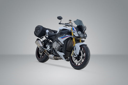 SW-Motech PRO BLAZE H Satteltaschen-Set | Schwarz. BMW S1000RR (12-14) / S1000R (13-20).
