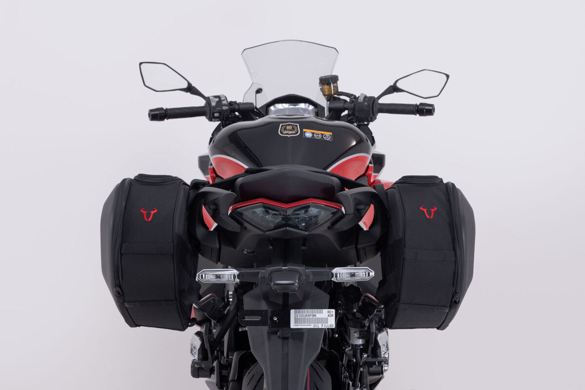 SW-Motech PRO BLAZE H Satteltaschen-Set | Schwarz. Kawasaki Z1000SX, Ninja 1000SX,1100SX/SE.