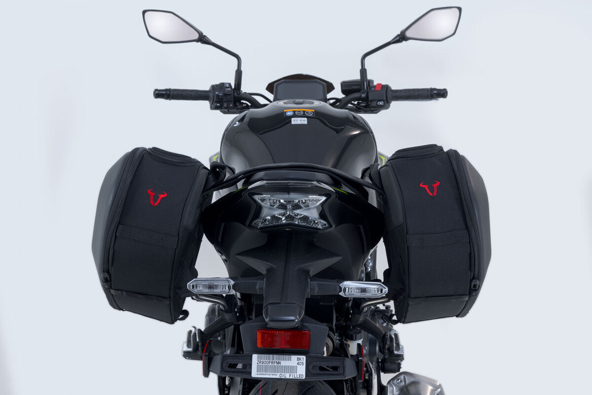 SW-Motech PRO BLAZE H Satteltaschen-Set | Schwarz. Kawasaki Z900 (16-).