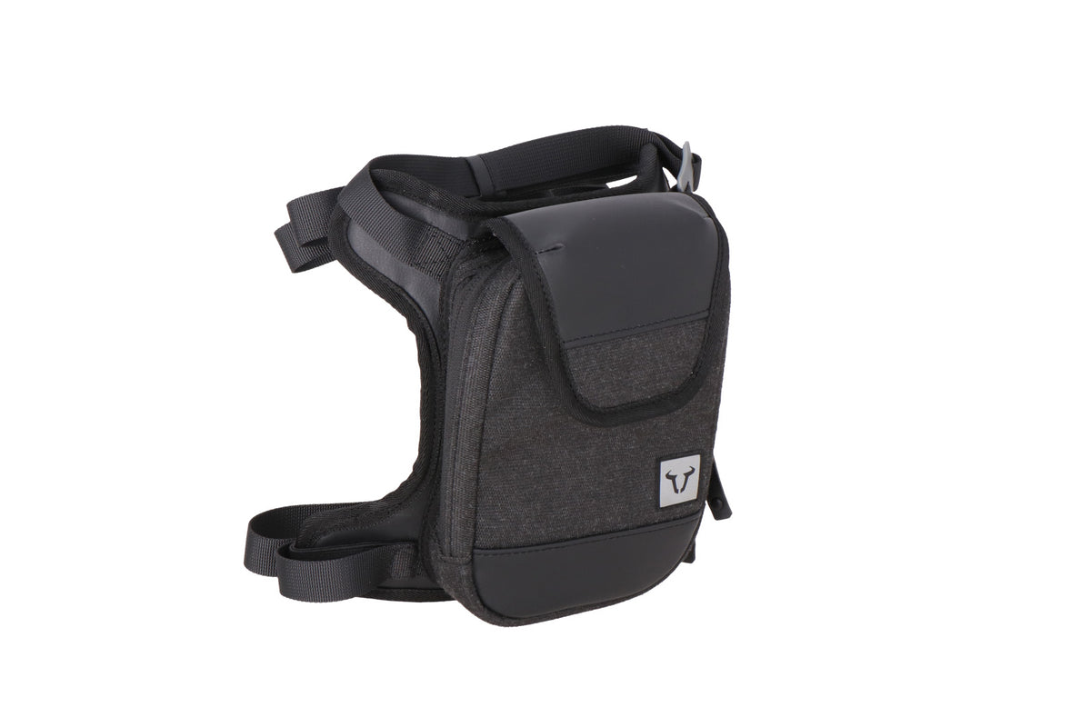 SW- Motech Legend Gear Leg Bag LA13 | Schwarz. Eco-Tech Polyester.