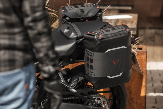 SW-Motech Seitentasche WP 16L. Wasserdicht. | schwarz. Für V-LOC