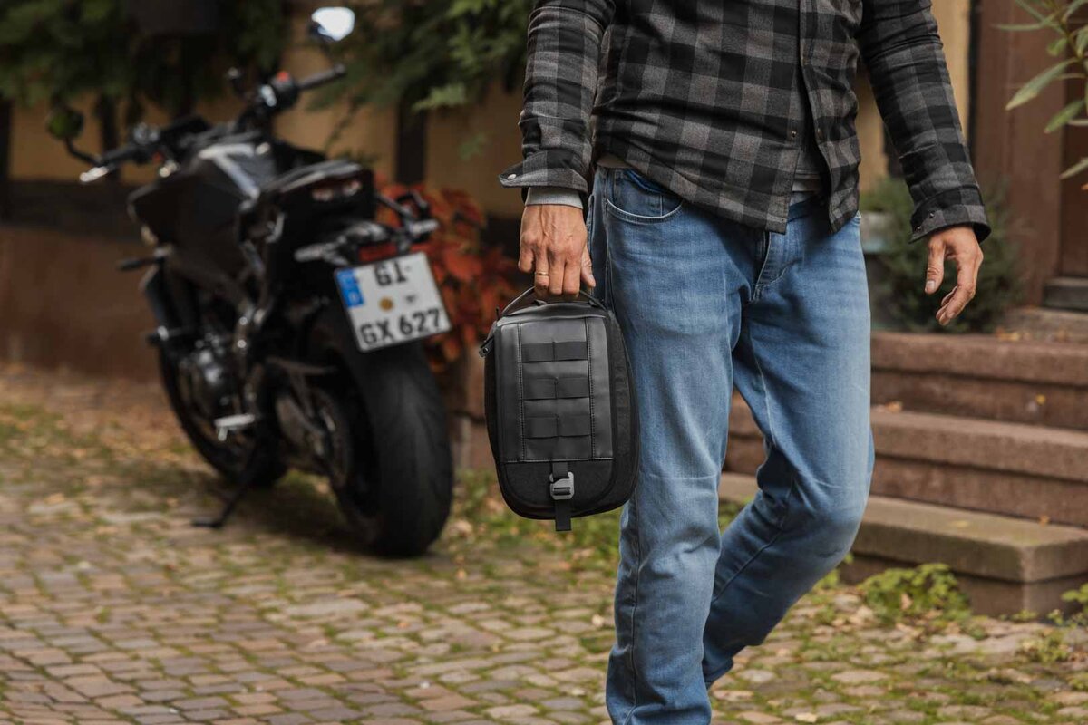 SW-Motech Legend Gear Tankrucksack LT4 | Für PRO Tankring. Schwarz. 4-6 l.