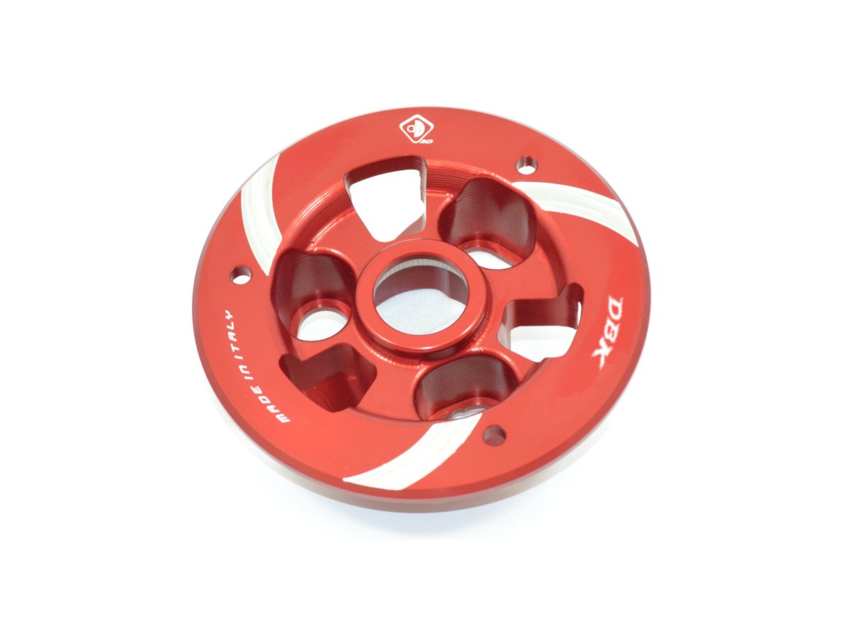 DBK Special Parts | CCDV05SM - Ducati | RED | DRUCKPLATTENABDECKUNG | passend für diverse Ducati - Modelle