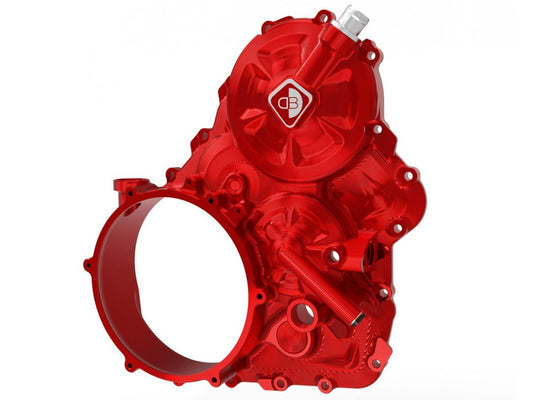 DBK Special Parts | CCDV08 | RED | SF V4 Kupplungsdeckel - Umbausatz | passend für Ducati - Modelle