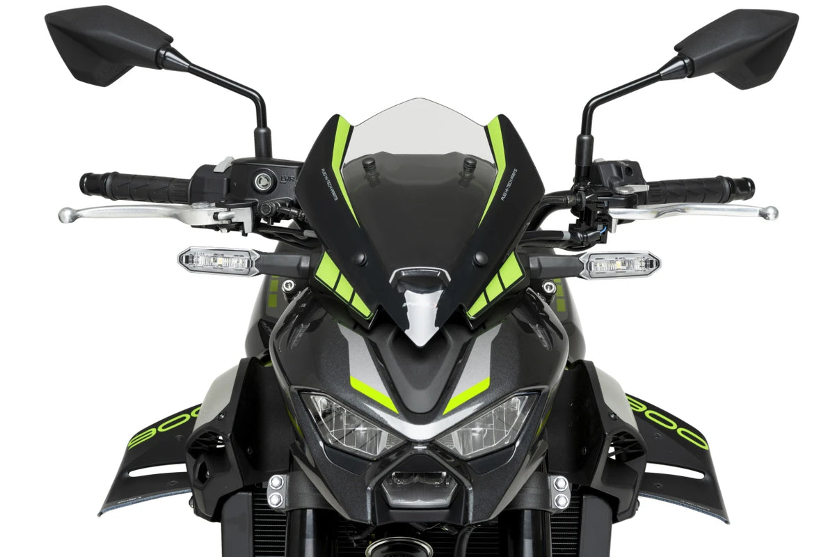 PUIG D12 Spoiler | mit ABE | graphics | passend für Kawasaki Z900 / SE - Modelle (2025-2026)