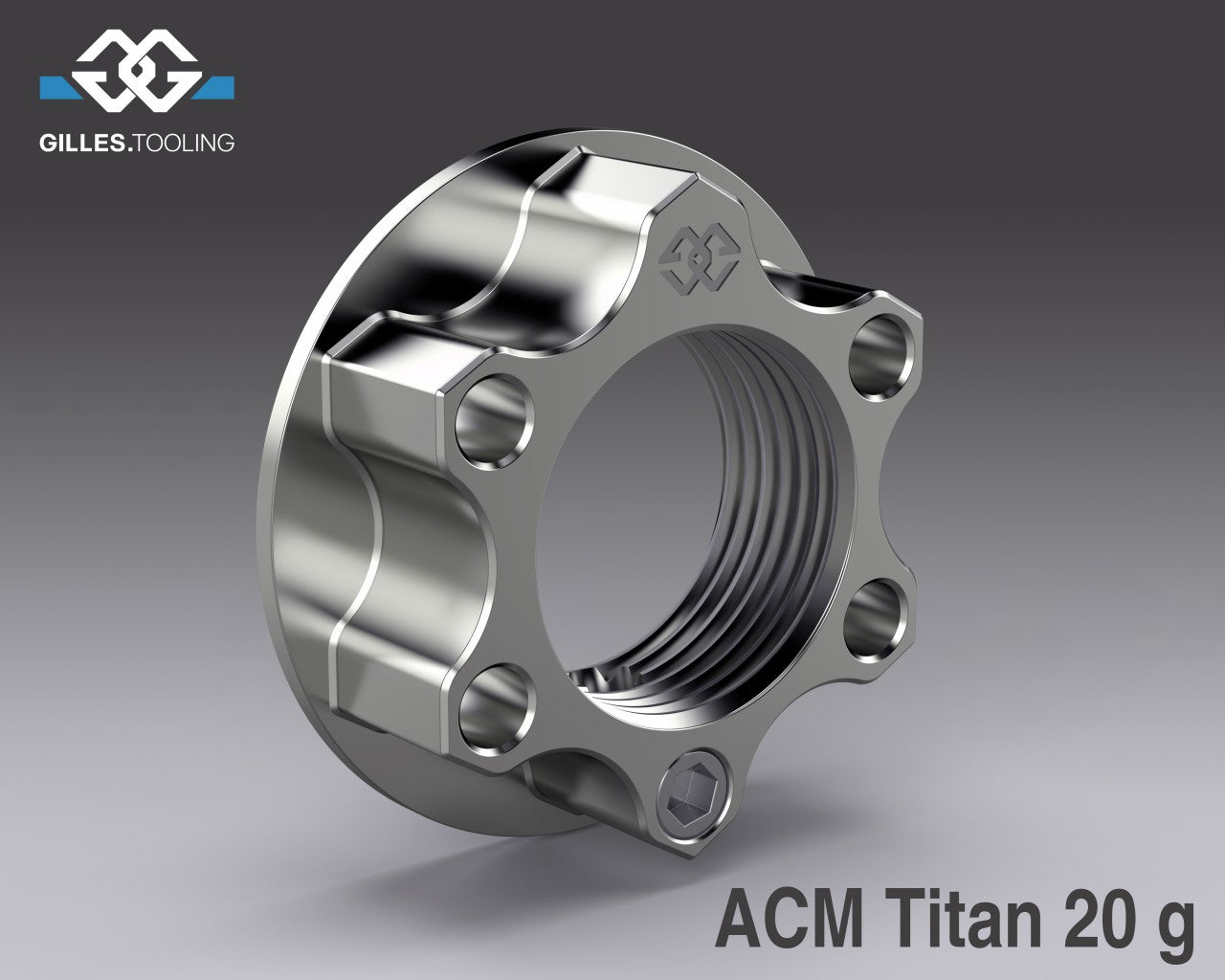 Gilles Sicherheitsmutter ACM - KIT | M18x1,5 | Titan