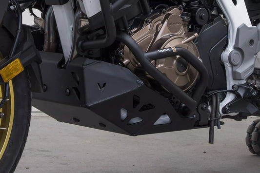 Yakk EXP Untere Sturzbügel | schwarz | passend für Honda CRF 1100 Africa Twin DCT - Modelle (2024-2026)