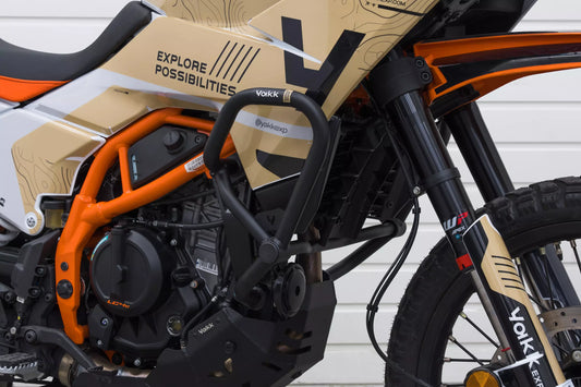 Yakk EXP Untere Sturzbügel | schwarz | passend für KTM 125 Enduro R - Modelle (2025)