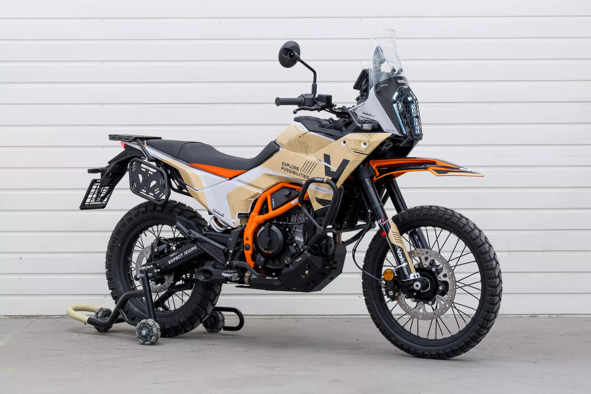 Yakk EXP Untere Sturzbügel | schwarz | passend für KTM 390 Enduro R - Modelle (2025-2026)