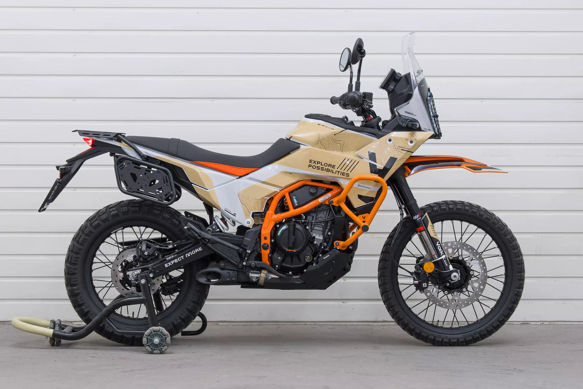 Yakk EXP Untere Sturzbügel | orange | passend für KTM 390 Enduro R - Modelle (2025-2026)