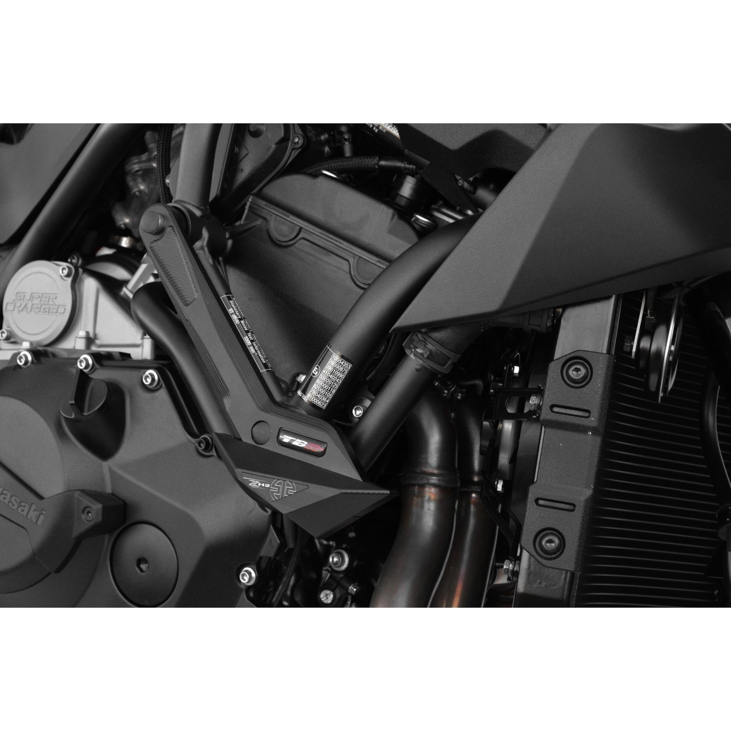 Top Block Racing Sturzpads | PAAR | passend für Kawasaki Z H2 & Z H2/SE - Modelle (2020-2024)