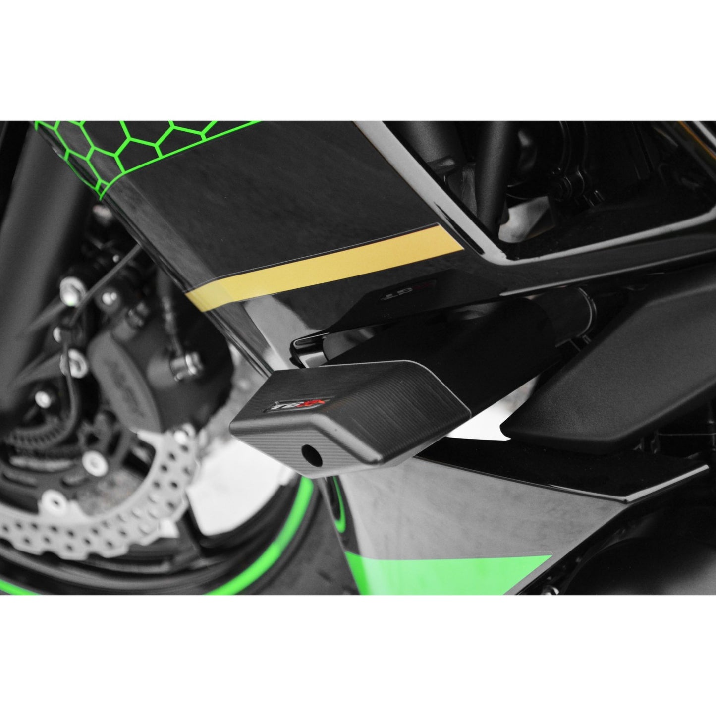 Top Block Racing Sturzpads | PAAR | passend für Kawasaki Ninja 650 - Modelle (2020-2024)