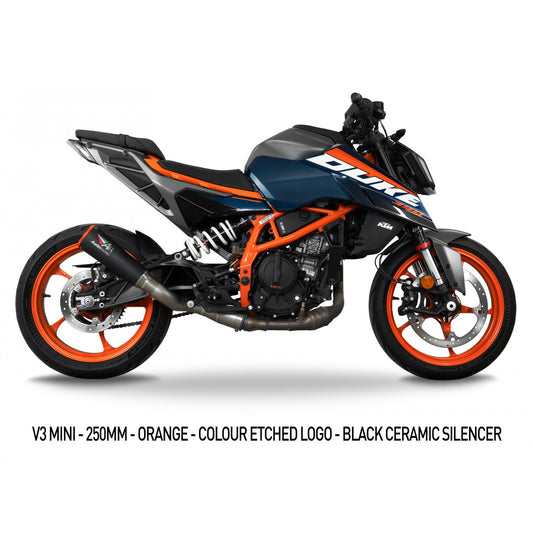 Austin Racing V3 Mini | Slip-On | E-Nummer | passend für KTM 390 Duke - Modelle (2024)