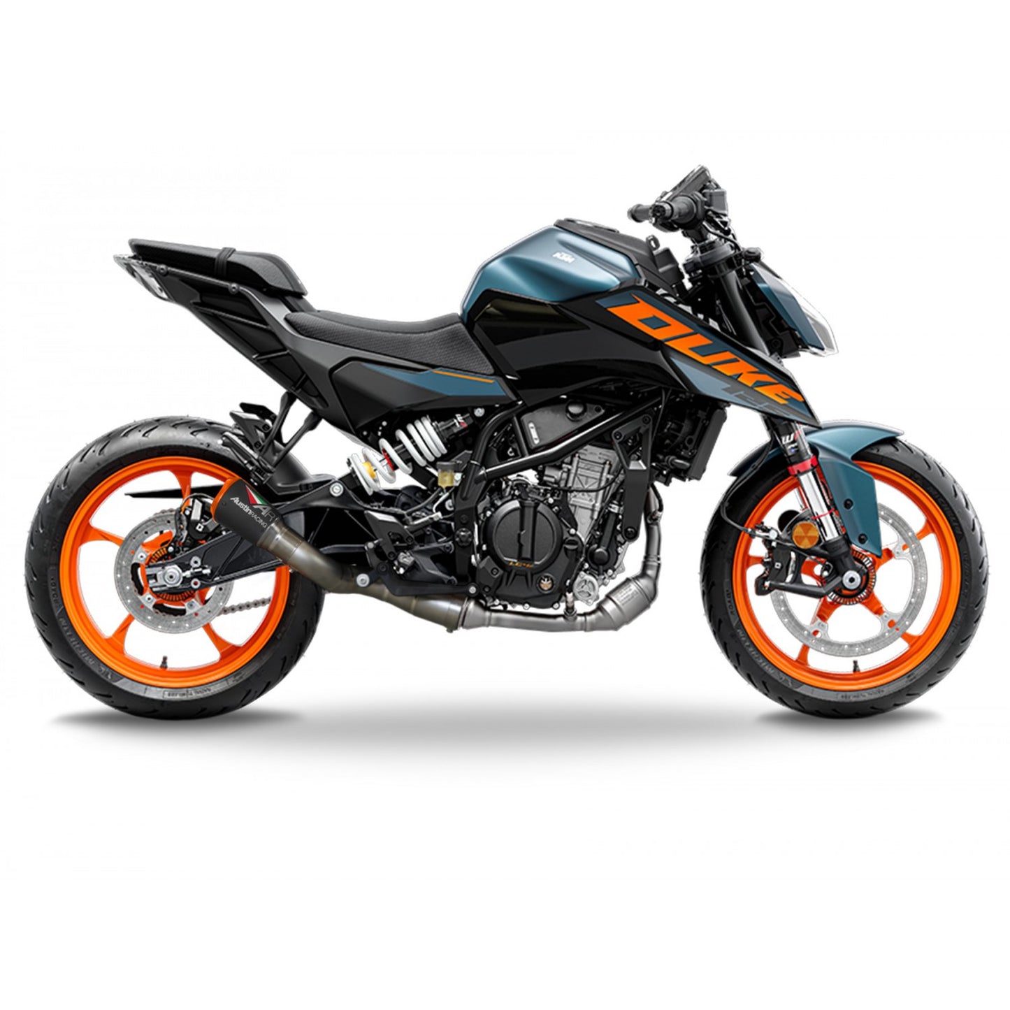 Austin Racing V3 Mini | Slip-On | dB-Konform | passend für KTM 125 Duke - Modelle (2024-2026)