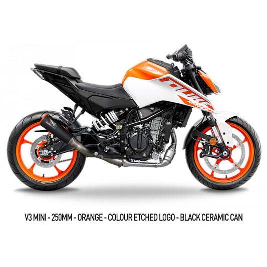 Austin Racing V3 Mini | Slip-On | E-Nummer | passend für KTM 250 Duke - Modelle (2024)