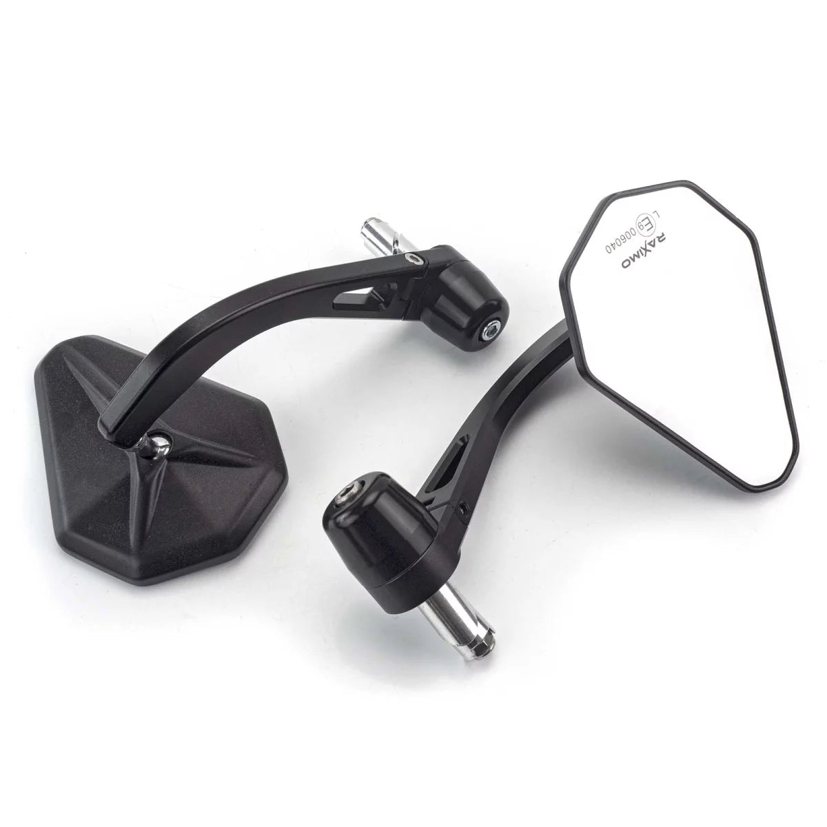 Raximo Lenkerendenspiegel BEM-V1 inkl. Adapter | mit E-Nummer | PAAR | passend für Kawasaki Z900 - Modelle (2025)