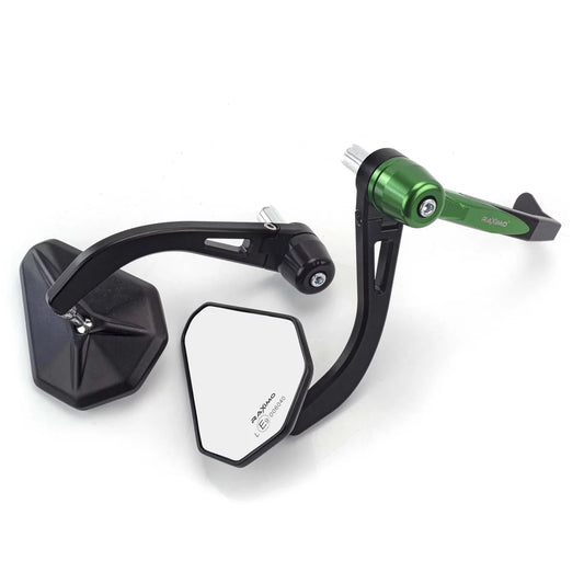 Raximo Lenkerendenspiegel BEM-V1 inkl. Adapter | mit E-Nummer | PAAR | passend für Kawasaki Z900 - Modelle (2025)