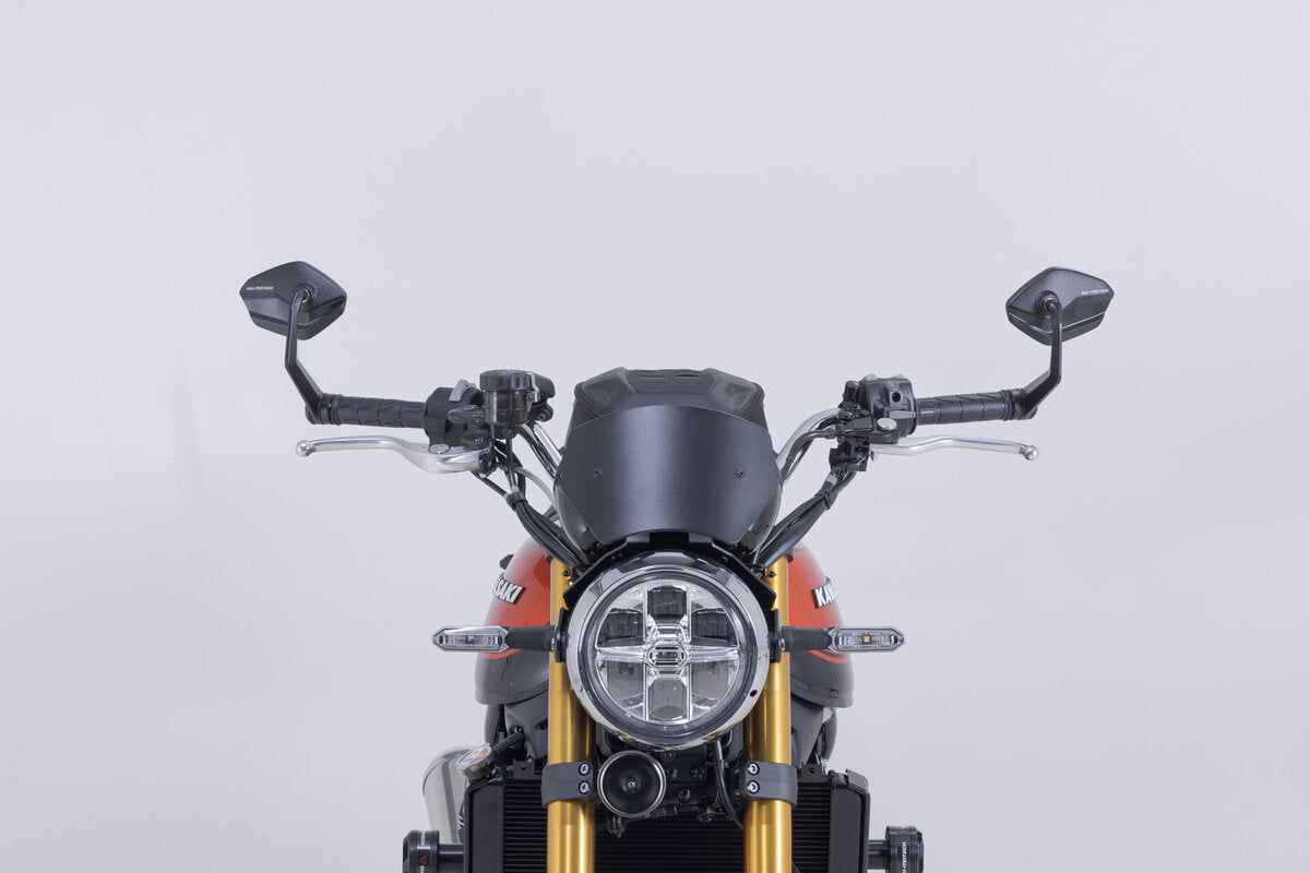 SW-Motech Lenkerendenspiegel | Kawasaki-Modelle, CFMoto 675NK.