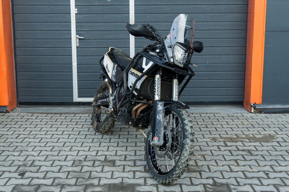 Yakk EXP Schweinwerferschutz | abnehmbar | schwarz | passend für Yamaha Tenere 700 - Modelle (2018-2024)