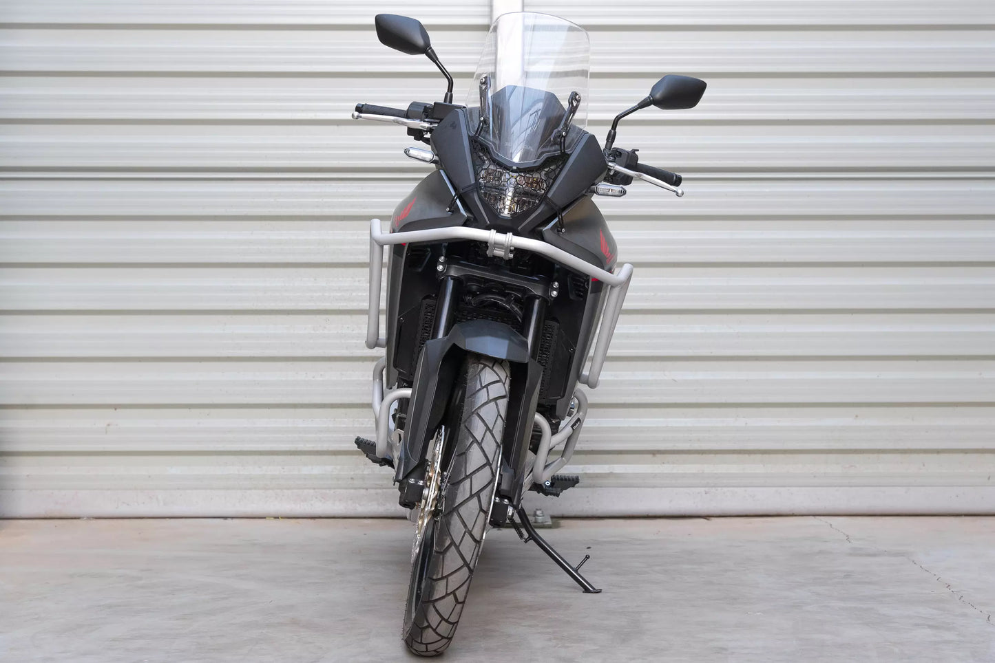 Yakk EXP Schweinwerferschutz | schwarz | passend für Honda XL750 - Modelle (2023-2024)