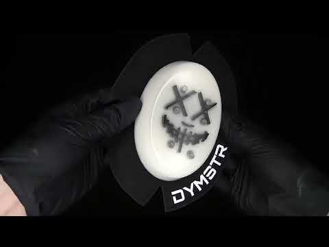 DymoStar NAIL FACE | Funken Knieschleifer mit Titan | Schwarz