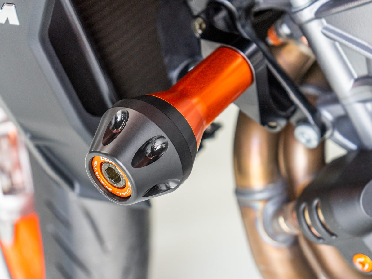 DBK Special Parts | PTKTM01 - KTM | BLACK | Sturzpad Kit | passend für KTM 990 Duke - Modelle (2024)