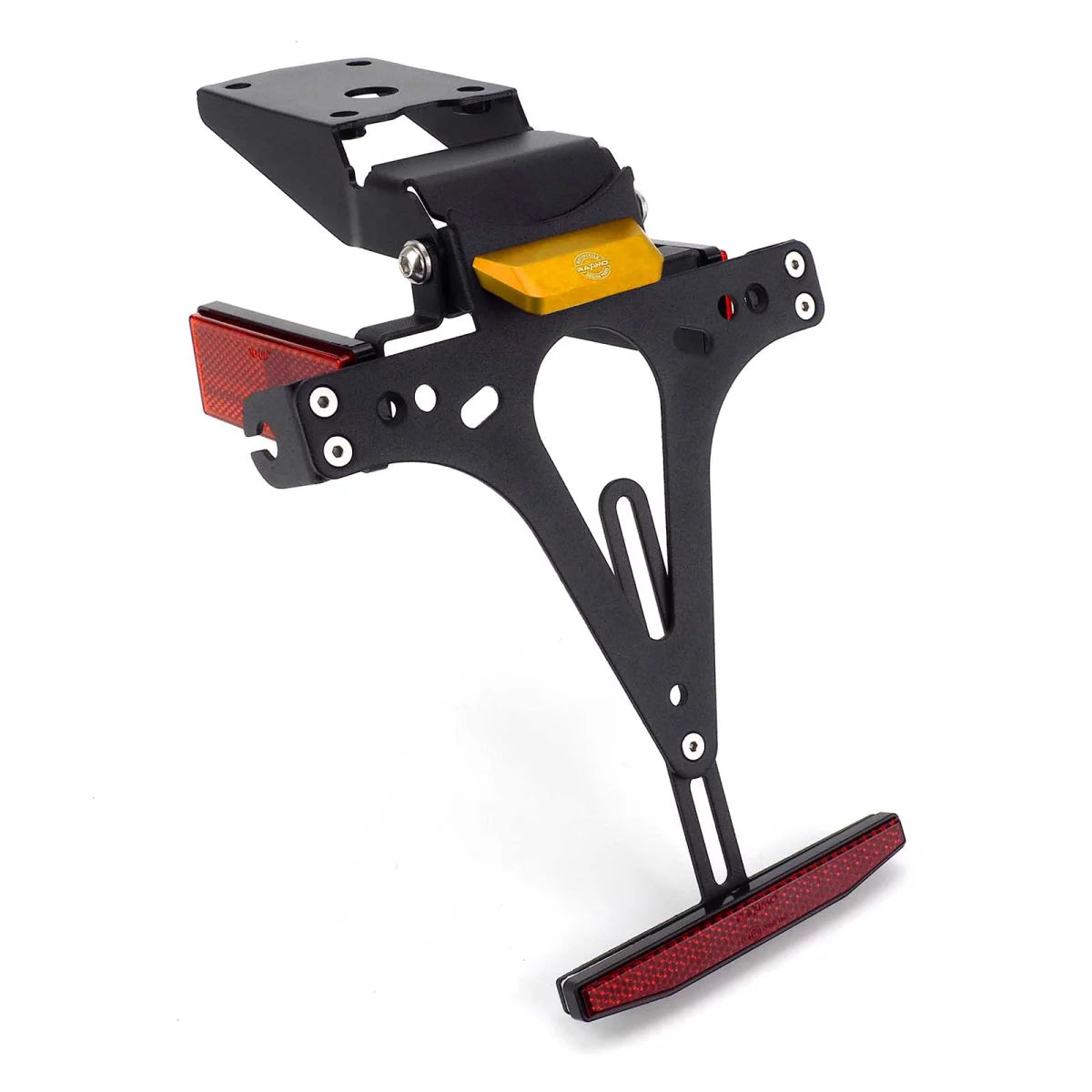 Raximo Kennzeichenhalter | inkl. CNC gefräste Kennzeichenbeleuchtung mit E-Nummer | passend für Kawasaki Z650 - Modelle (2017-2025)