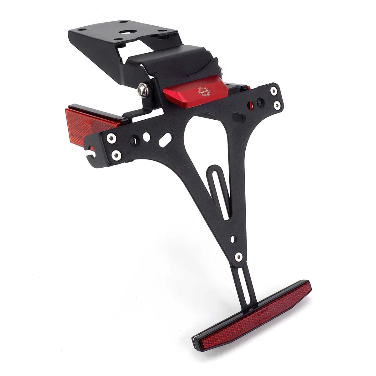 Raximo Kennzeichenhalter | inkl. CNC gefräste Kennzeichenbeleuchtung mit E-Nummer | passend für Kawasaki Z650 - Modelle (2017-2025)
