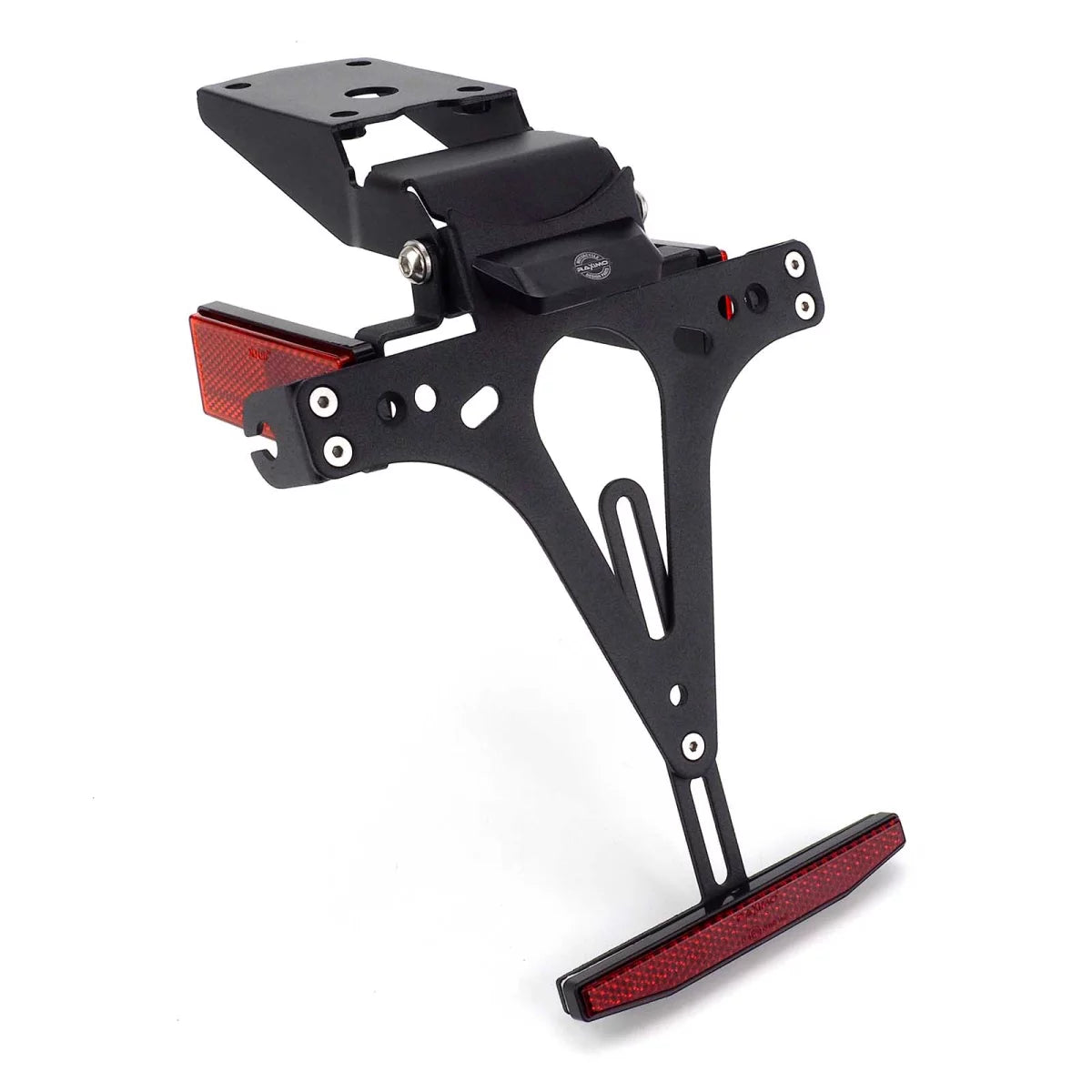 Raximo Kennzeichenhalter | inkl. CNC gefräste Kennzeichenbeleuchtung mit E-Nummer | passend für Kawasaki Z650 - Modelle (2017-2025)