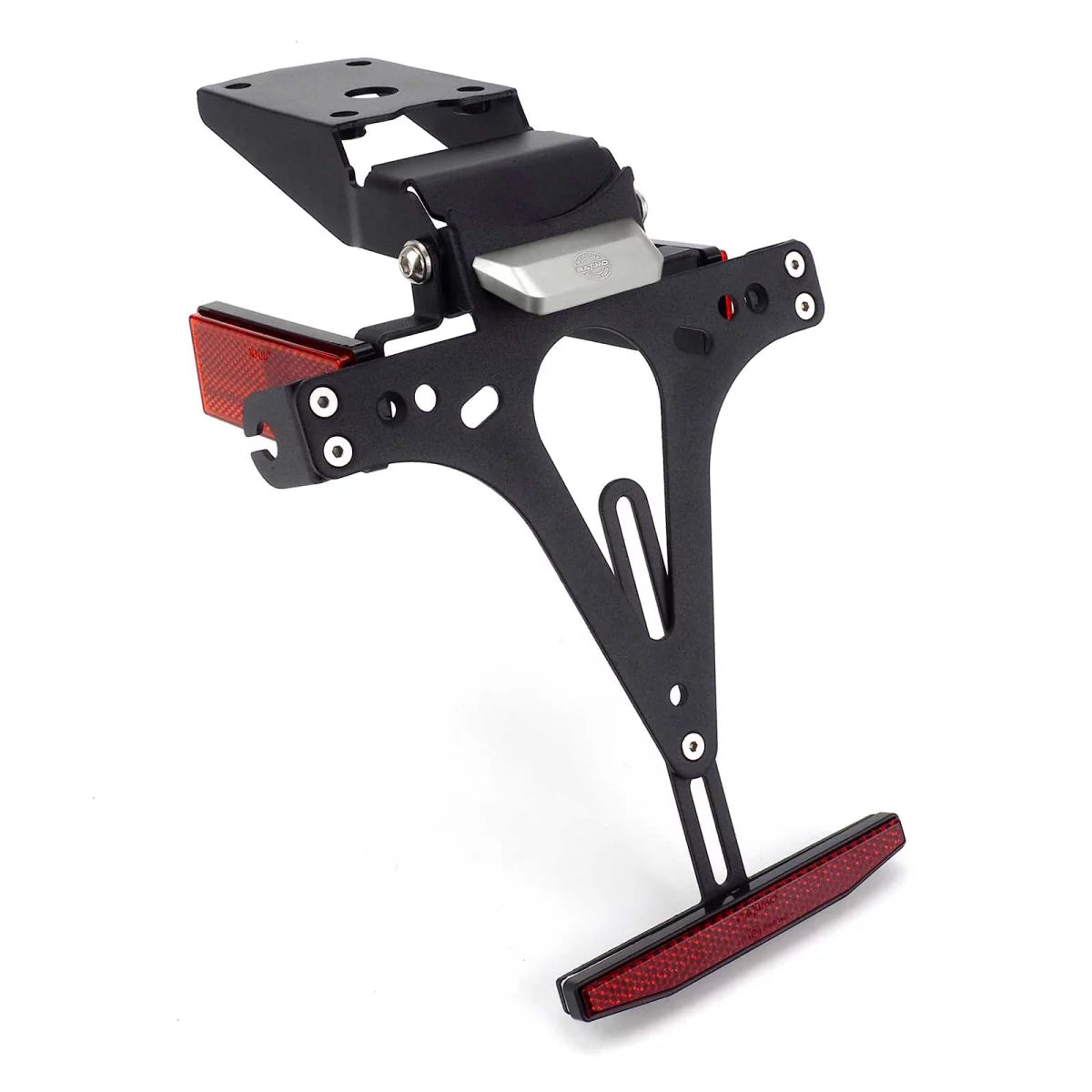 Raximo Kennzeichenhalter | inkl. CNC gefräste Kennzeichenbeleuchtung mit E-Nummer | passend für Kawasaki Z650 - Modelle (2017-2025)
