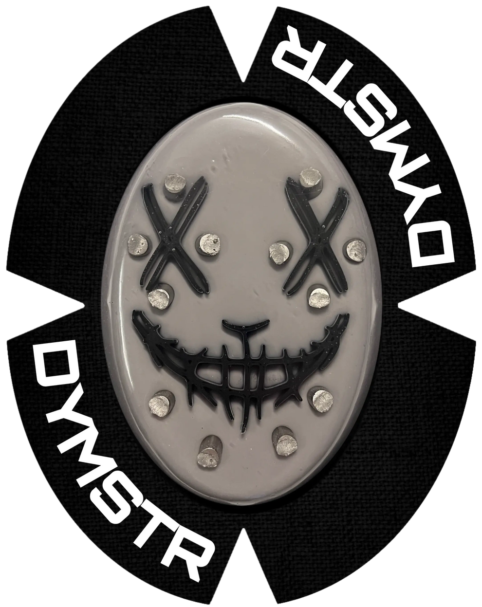 DymoStar JOKER FACE ONE COLOR | Funken Knieschleifer mit Titan | Grau