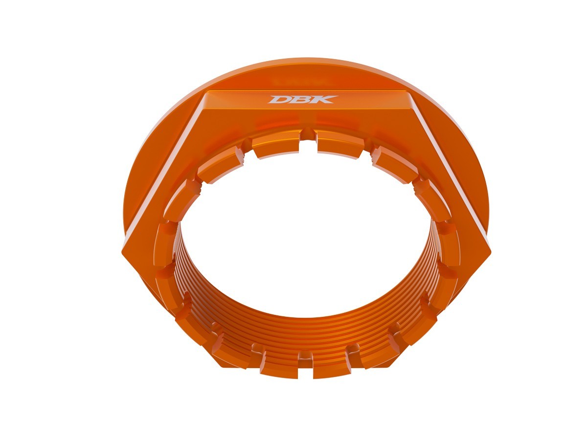 DBK Special Parts | DPR06 - KTM | Orange | Rear Wheel Nut | passend für KTM - Modelle
