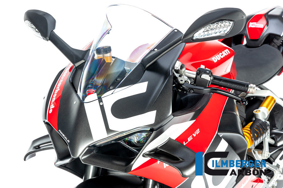 Ilmberger Carbon Verkleidungsoberteil | matt | passend für Ducati Panigale V2 - Modelle (2020-2024)