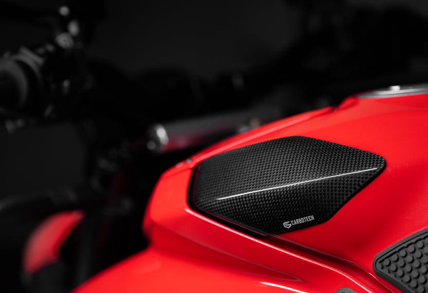 GS Carbotech | Tank Sliders | Carbon | passend für Ducati Panigale & Streetfighter - Modelle