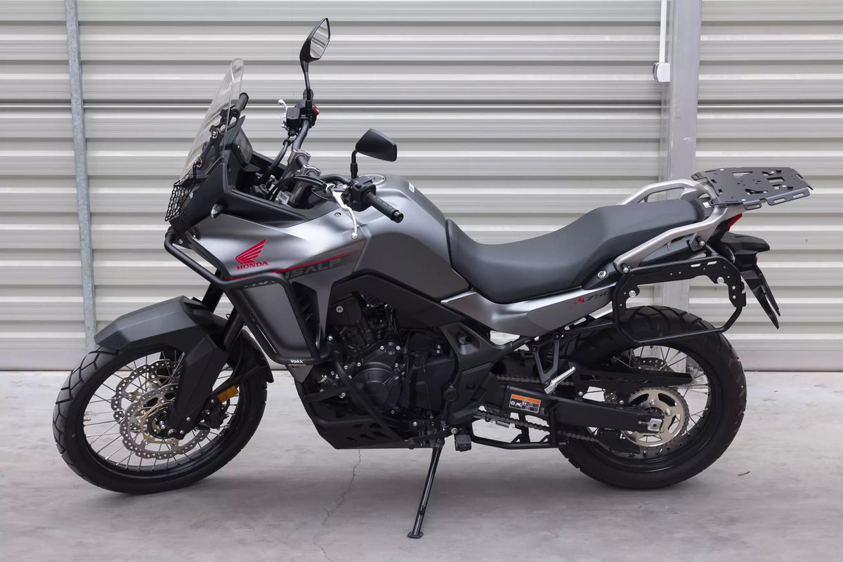 Yakk EXP Gepäckträgerplatte | schwarz | passend für Honda XL750 Transalp - Modelle (2023-2026)