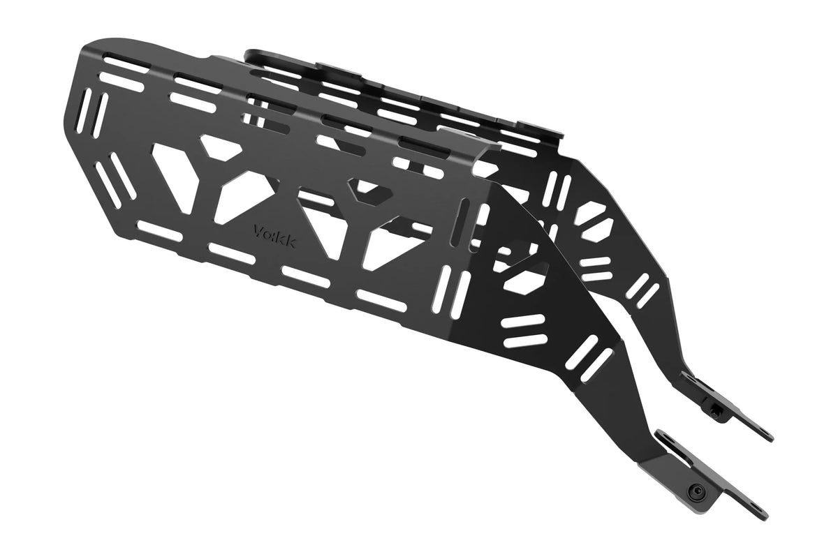 Supporto per valigie laterali / borse laterali Yakk EXP | nero | adatto per modelli Honda CRF 1100 Africa Twin (2020-2025)