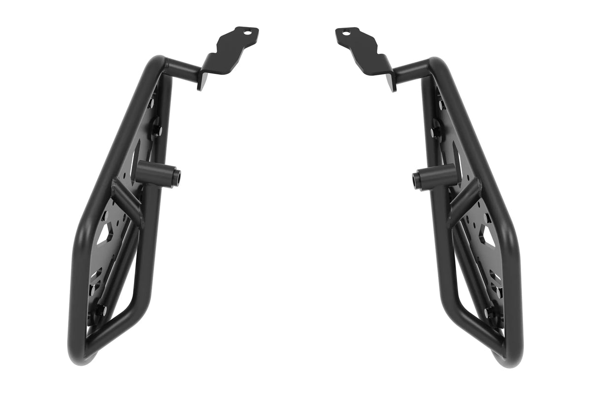 Yakk EXP Seitenkoffer / Satteltaschenhalter | schwarz | passend für KTM 390 Enduro R - Modelle (2025-2026)