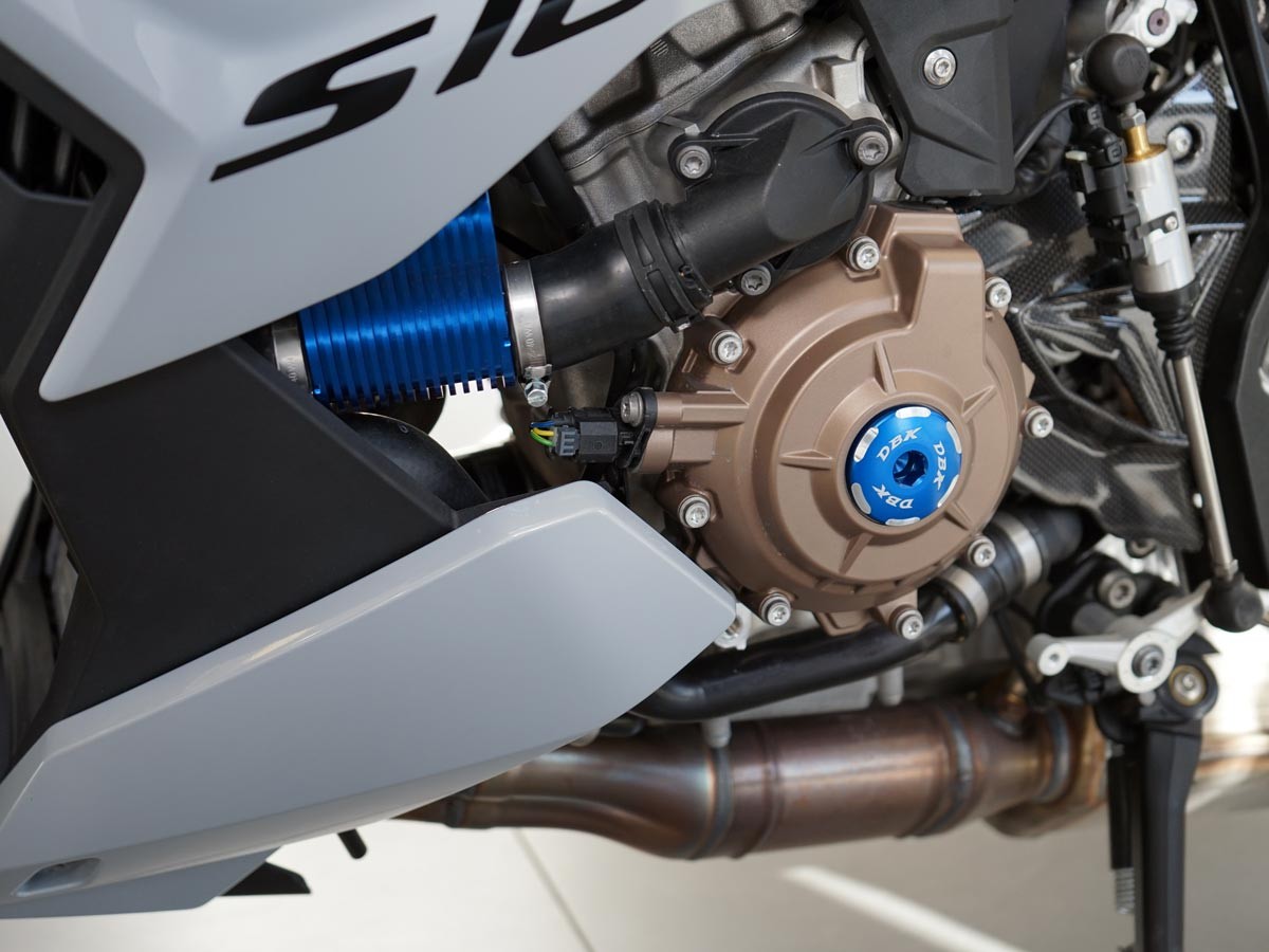 DBK Special Parts | TIF04 - BMW | BLUE | Inspektions Kappe | passend für BMW S 1000 R / RR / XR / M 1000 R / RR / XR - Modelle