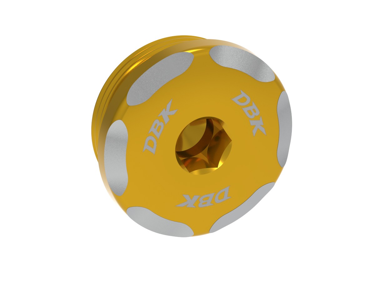 DBK Special Parts | TIF04 - BMW | GOLD | Inspektions Kappe | passend für BMW S 1000 R / RR / XR / M 1000 R / RR / XR - Modelle