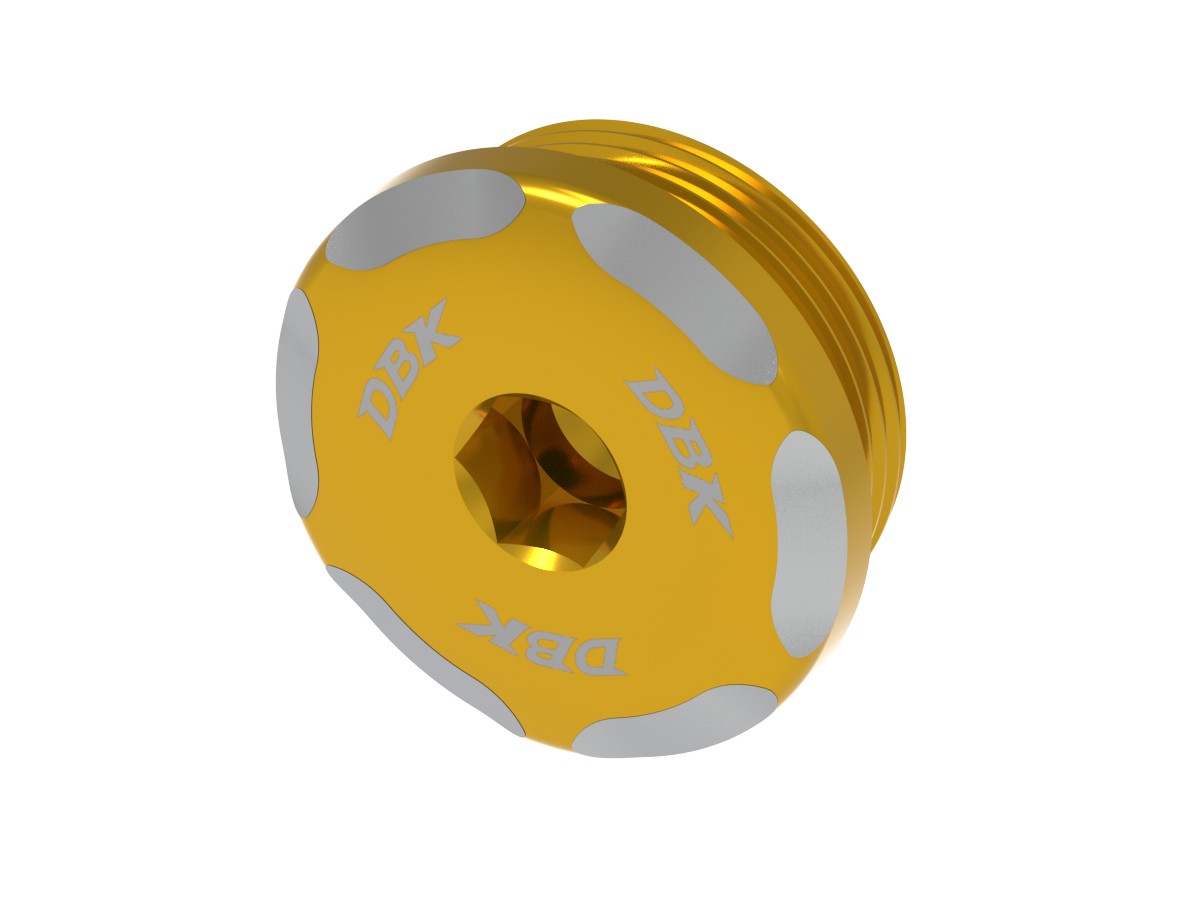 DBK Special Parts | TIF04 - BMW | GOLD | Inspektions Kappe | passend für BMW S 1000 R / RR / XR / M 1000 R / RR / XR - Modelle
